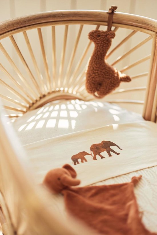 Hoeslaken Wieg Jersey 40x80/90cm - Ivory - afbeelding 4