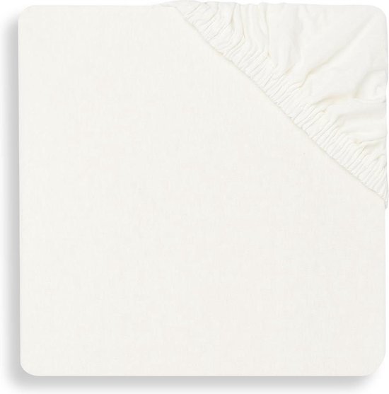 Hoeslaken Ledikant Jersey 60x120cm - Ivory - afbeelding 4