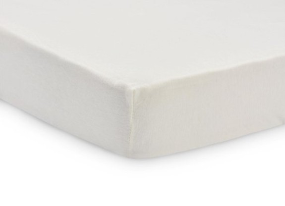 Jollein Hoeslaken Ledikant Jersey 60x120cm - Ivory - 2 S