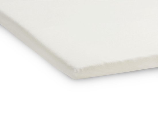 Hoeslaken Boxmatras Jersey 75x95cm - Ivory