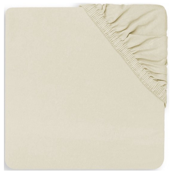 Jollein Hoeslaken Boxmatras Jersey 75x95cm - Ivory