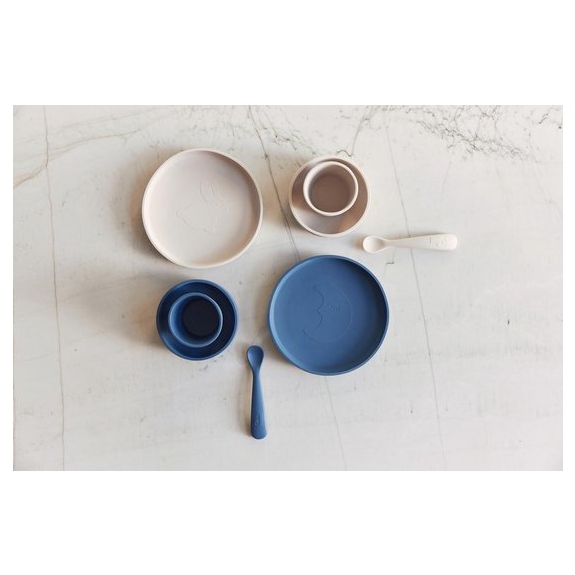 Jollein Kinderserviesset 4-delig - Nougat