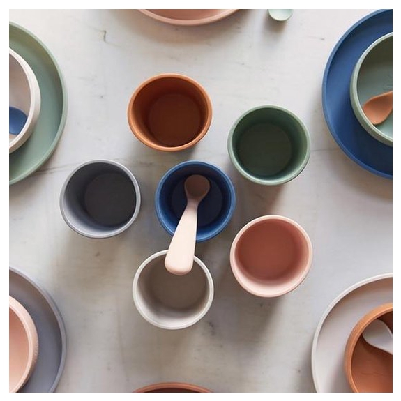 Jollein Kinderserviesset 4-delig - Nougat