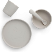 Jollein Kinderserviesset 4-delig - Nougat