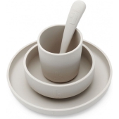 Jollein Kinderserviesset 4-delig - Nougat