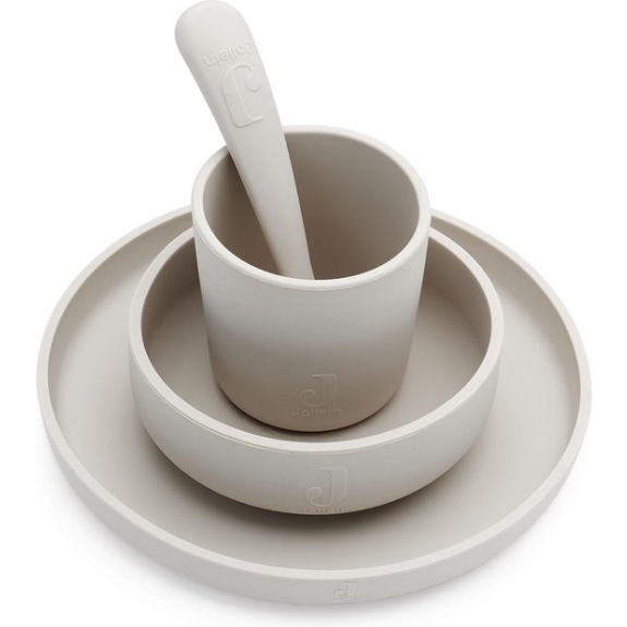 Jollein Kinderserviesset 4-delig - Nougat