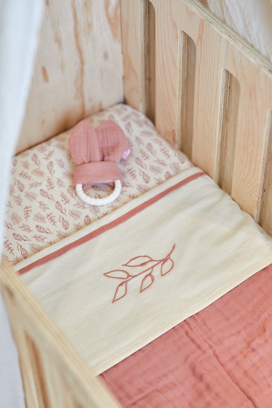 Ledikantlaken 120x150cm - Meadow - Rosewood - afbeelding 6