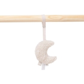Jollein Babygym Speeltjes - Moon - Nougat - 4 Stuks