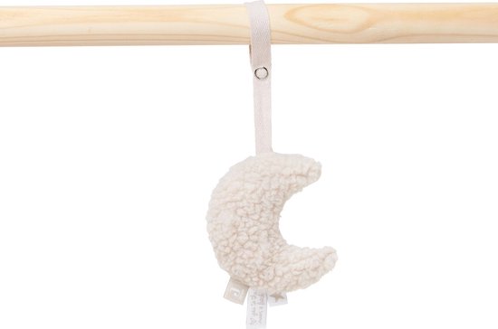 Babygym Speeltjes - Moon - Nougat - 4 Stuks - afbeelding 3