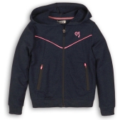 DJ Dutchjeans Sweatvest - Blue melee - Maat 104