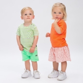 Tumble 'n dry Shirt Mona - Orange Neon - Maat 68