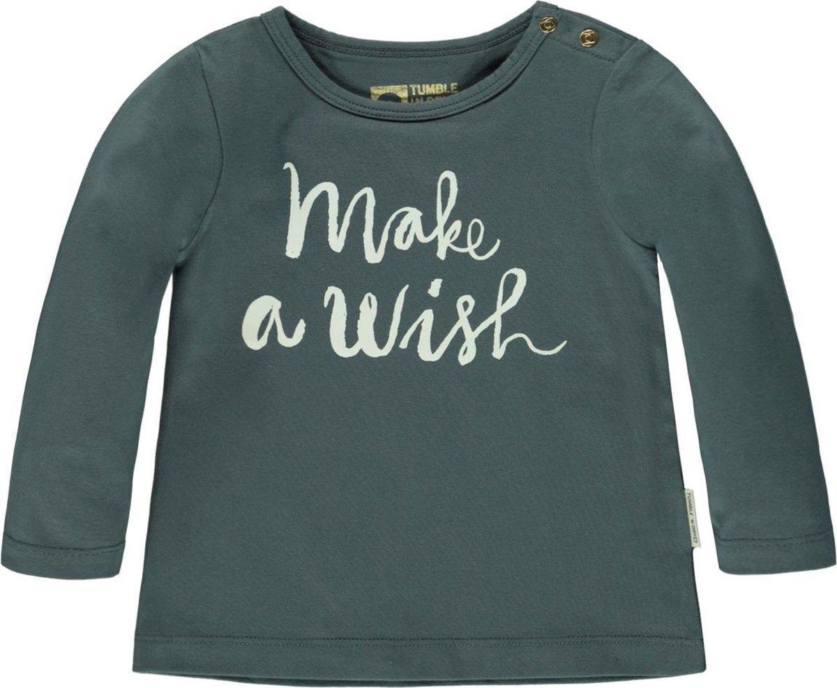 T-shirt Gina - Grey Steel - Maat 86