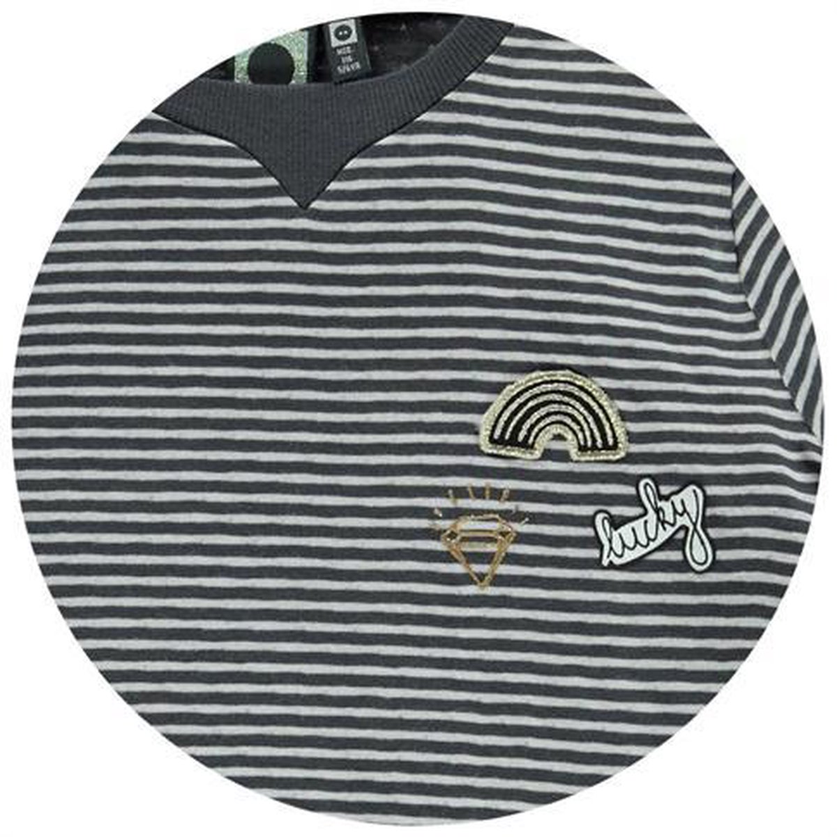 Longsleeve Fayette - Offwhite - Maat 110 - afbeelding 2