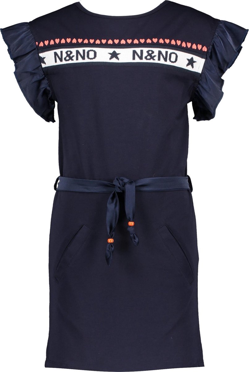 Jurkje Maya met logoprint - Maat 116