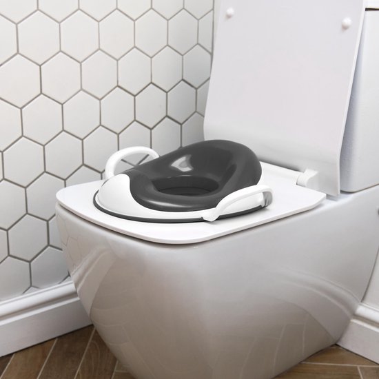 Weepod® SQUISH | Toilettraining | Zacht Grijs - afbeelding 5