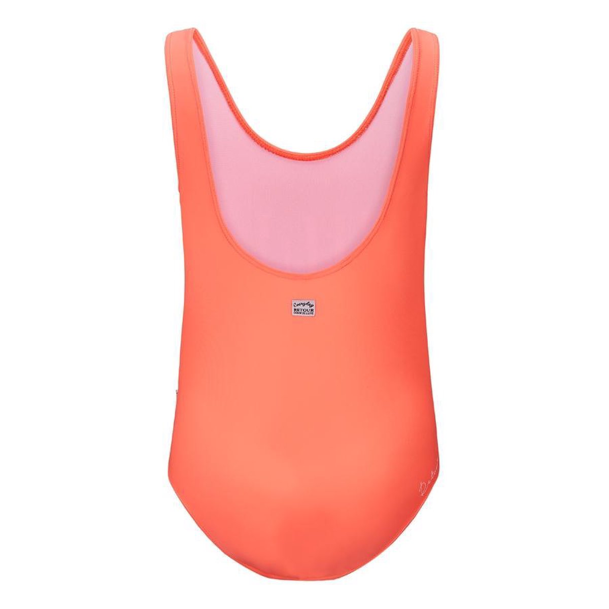 Badpak Kaleeshi- Neon coral - Maat 104 - afbeelding 2