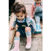 Tumble 'N Dry Meisjes Jurk Ebna - Ebony - Maat 80