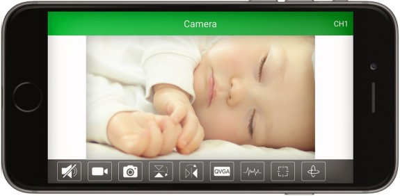 Alecto DVC-105IP wifi babyfoon met camera