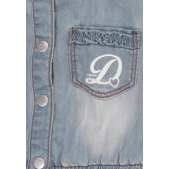 lief! lifestyle Meisjes Jurk - Blauw - Maat 92