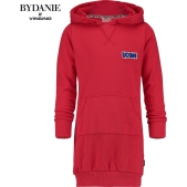 Vingino Jurkje lange mouw - Red Lollipop - Maat 92