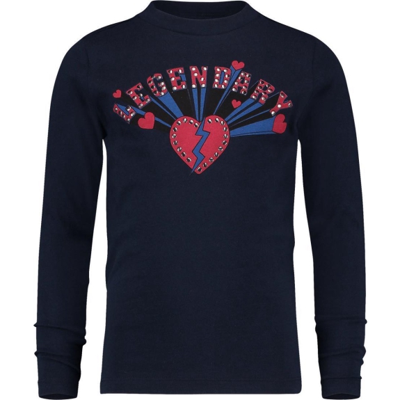 Vingino Longsleeve T-shirt - Dark Blue - Maat 92