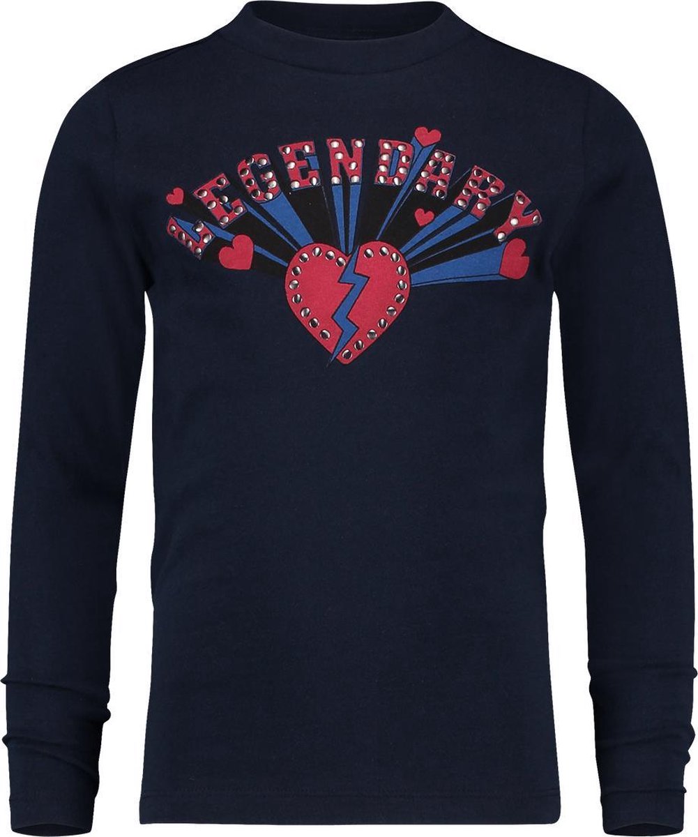Longsleeve T-shirt Jorien - Dark Blue - Maat 92
