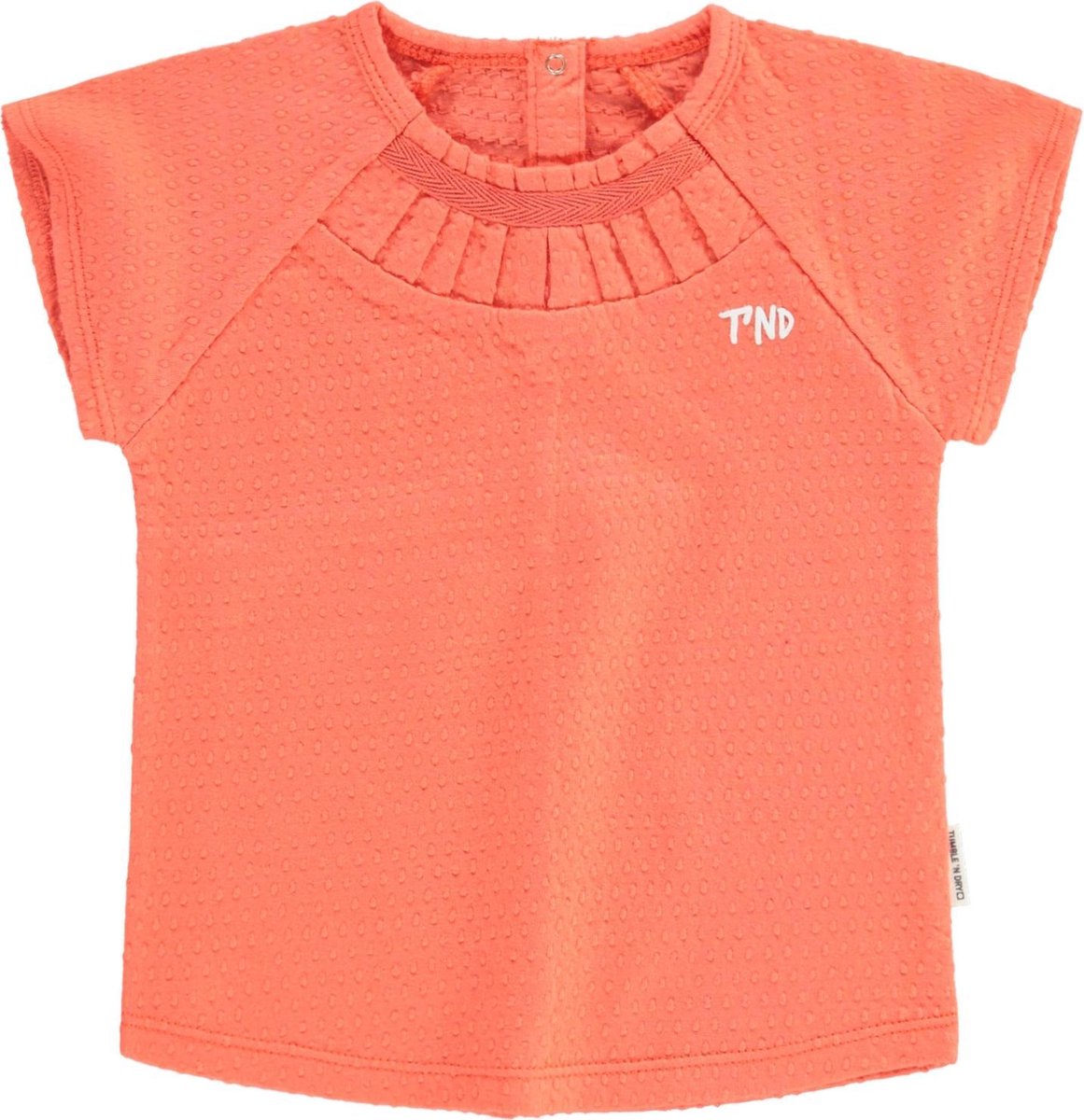 T-shirt Ethana - Living Coral - Maat 74