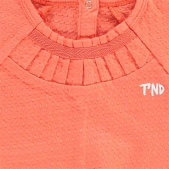 Tumble 'N Dry T-shirt Ethana - Living Coral - Maat 74