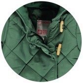 Tumble 'N Dry Meisjes Jas - Green Dark - Maat 74