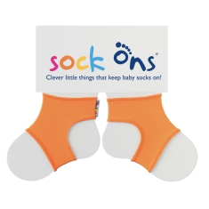 Sock Ons - Babysokjes 6-12 mnd - Oranje