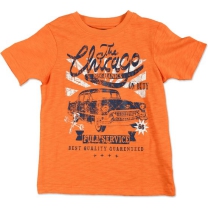 Blue Seven Jongens T-shirt - oranje - Maat 116