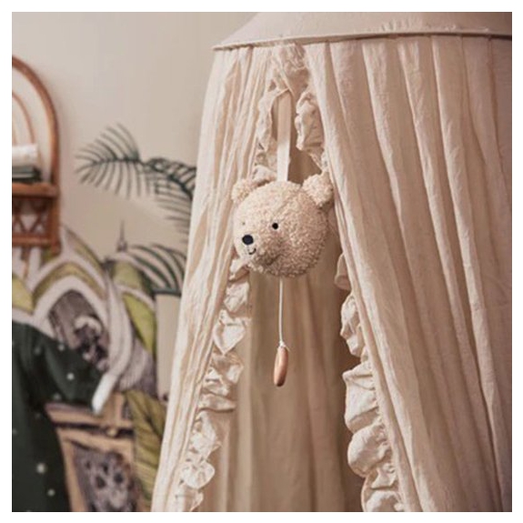 Jollein Muziekhanger Teddy Bear - Naturel