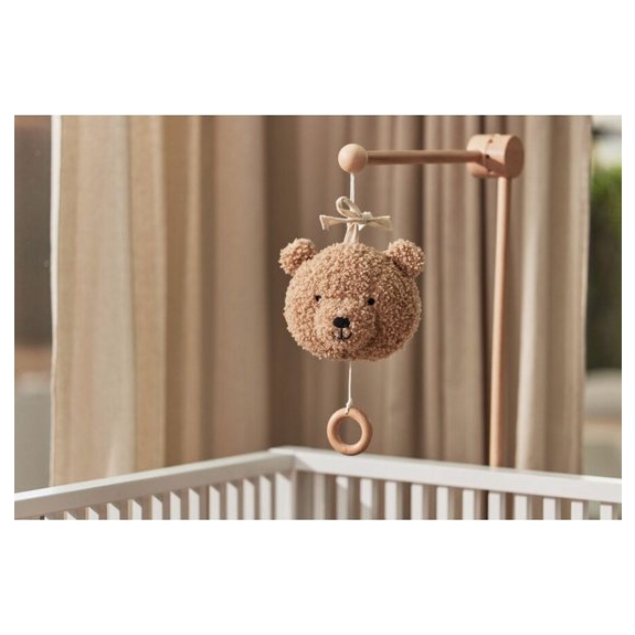 Jollein Muziekhanger Teddy Bear - Biscuit