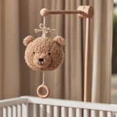Jollein Muziekhanger Teddy Bear - Biscuit