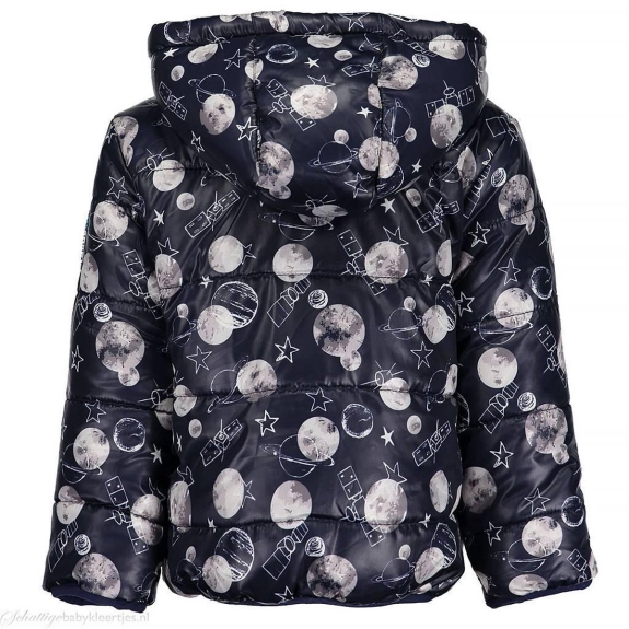 Blue Seven Jongens Jas - nachtblauw - Maat 74