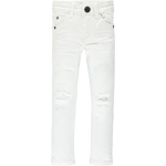 Meisjes Broek Satine - denim - Maat 104