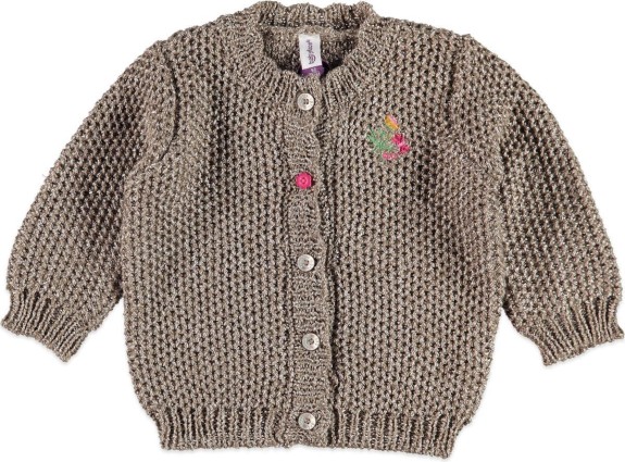 Babyface Meisjes Vest - BRONS - Maat 62 