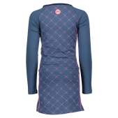 B. Nosy Jurk - AO check dot petrol - Maat 158/164