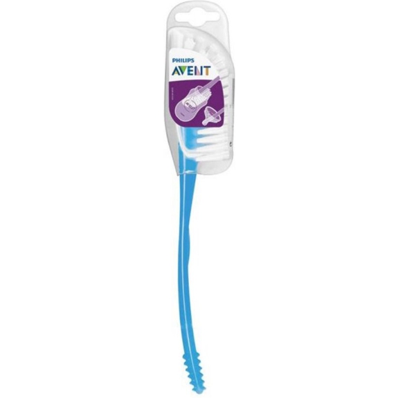 Philips Avent SCF145/06 Fles- en speenborstel - Blauw