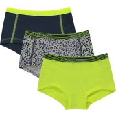 Vingino Boxershort 3-pack - Grey Mele - Maat 92/104