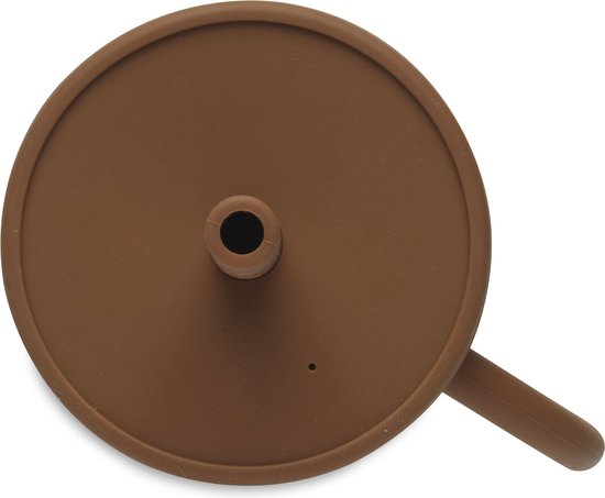 Drinkbeker Met Rietje Siliconen - Caramel - afbeelding 4