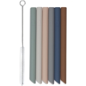 Jollein Rietjes Siliconen Multicolour - 6 stuks