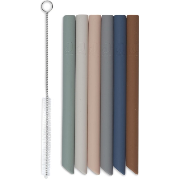 Jollein Rietjes Siliconen Multicolour - 6 stuks