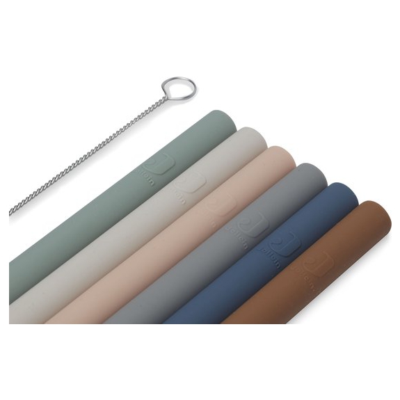 Jollein Rietjes Siliconen Multicolour - 6 stuks