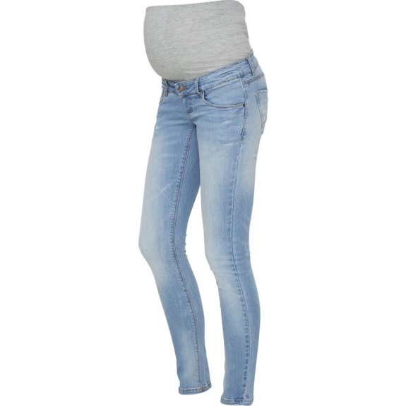 MamaLicious Birdie Slim Jeans Positie Spijkerbroek - Maa