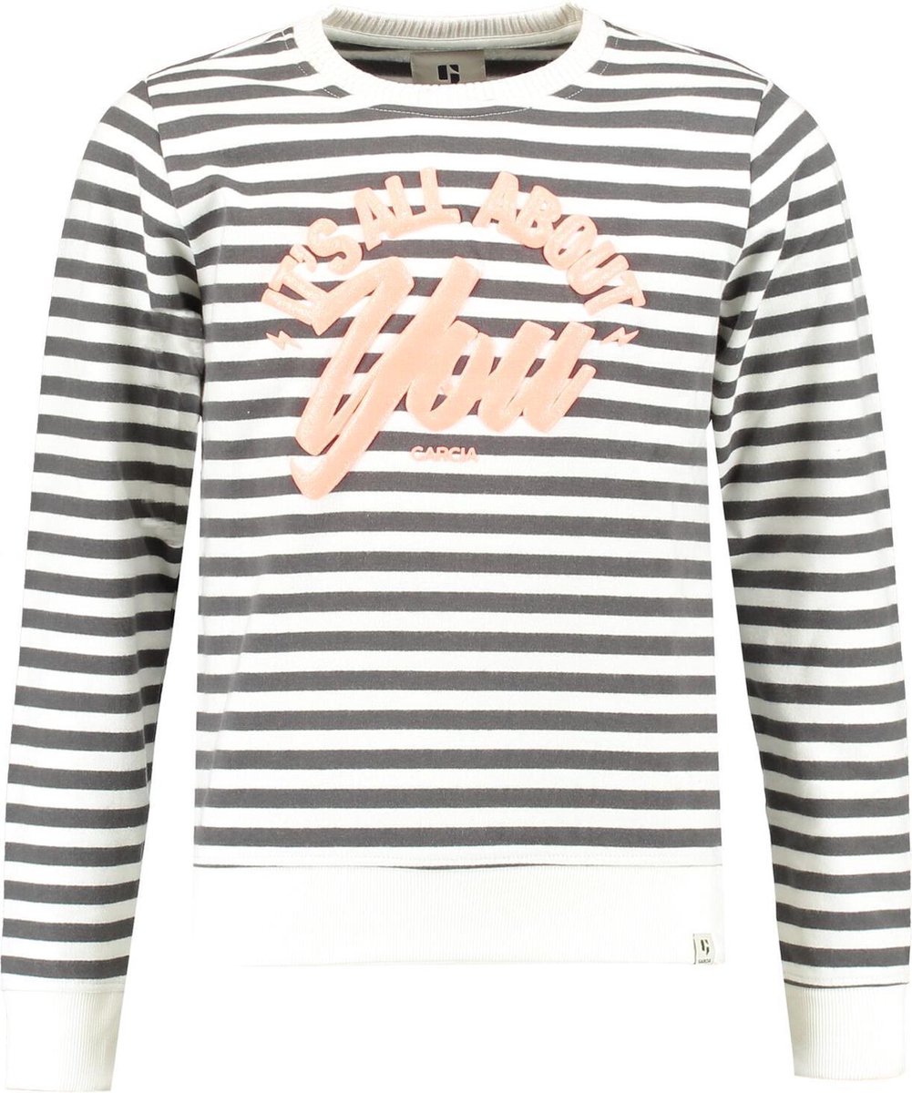 Meisjes Sweater - off white - Maat 128/134