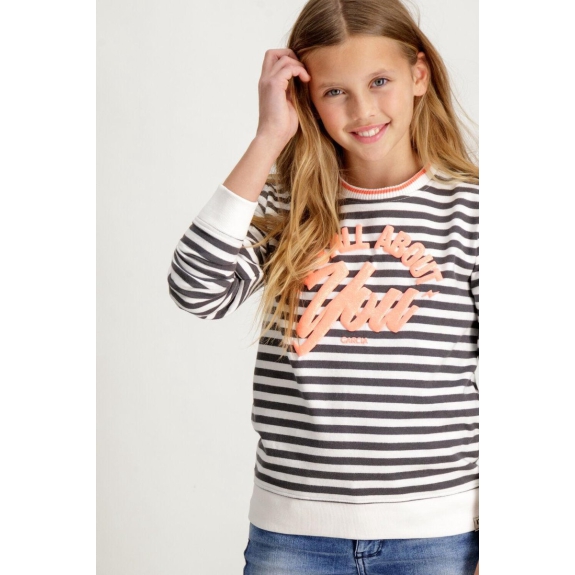 Garcia Meisjes Sweater - off white - Maat 128/134