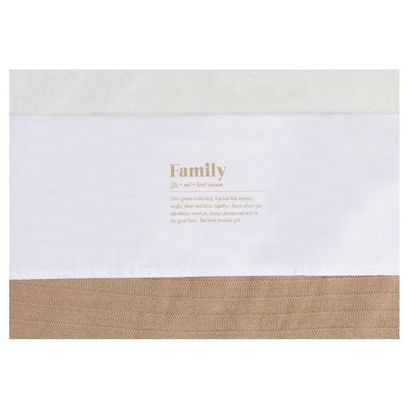 Jollein Baby Laken Wieg 75x100cm - Family