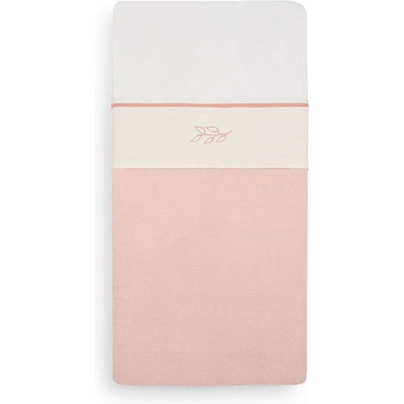 Jollein Baby Laken Wieg 75x100cm Meadow - Rosewood