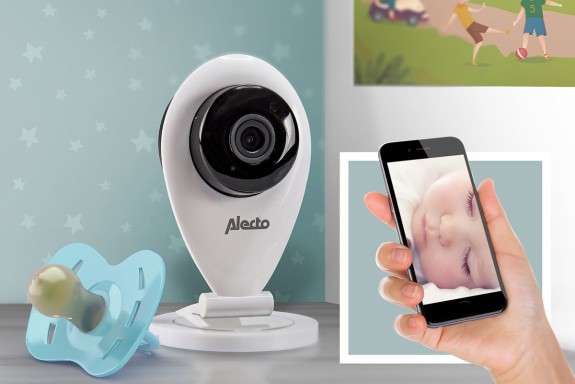 IVM-100 wifi babyfoon met camera | gratis app| Wit